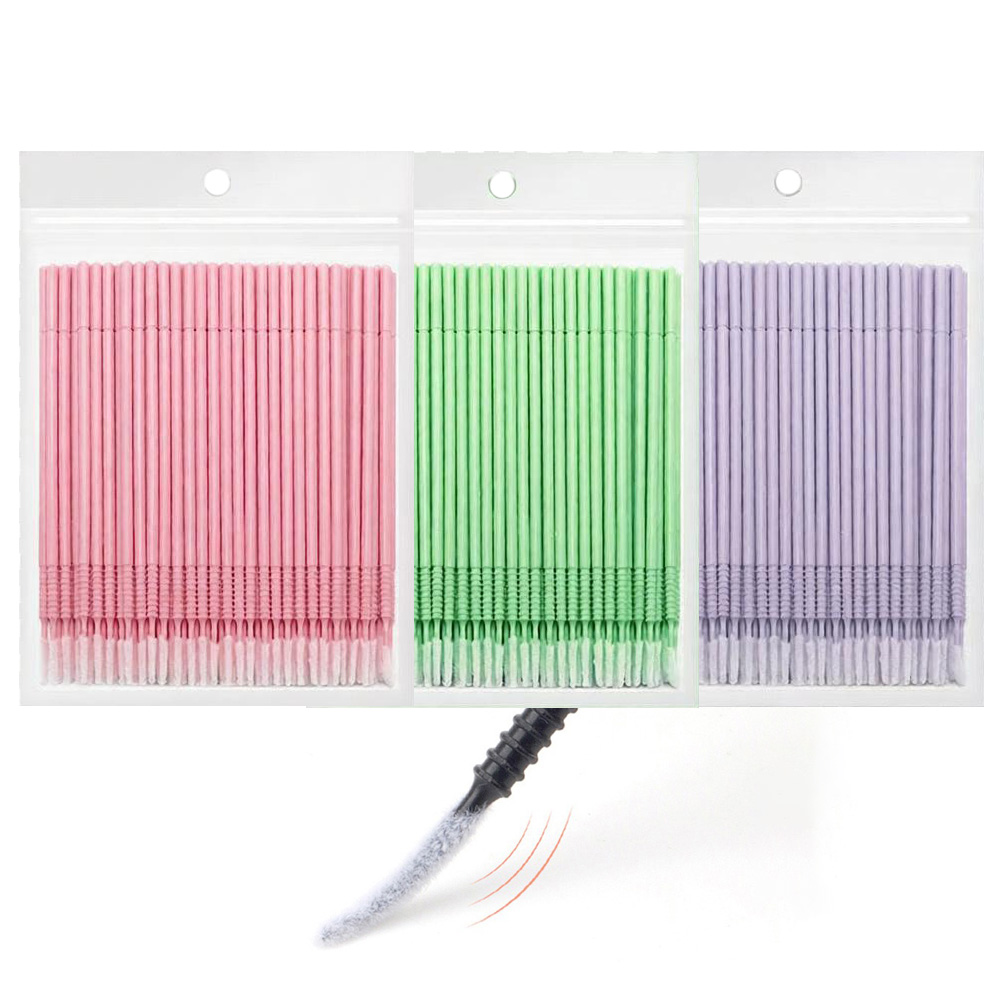 Eyelash Extension Usa - 500개 속눈썹 연장 클리닝 면봉 긴/짧은