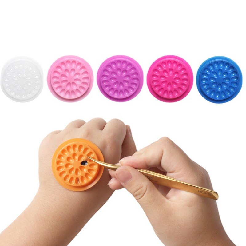 Eyelash Extension Usa - 100pcs 속눈썹 접착제 홀더 속눈썹 연장