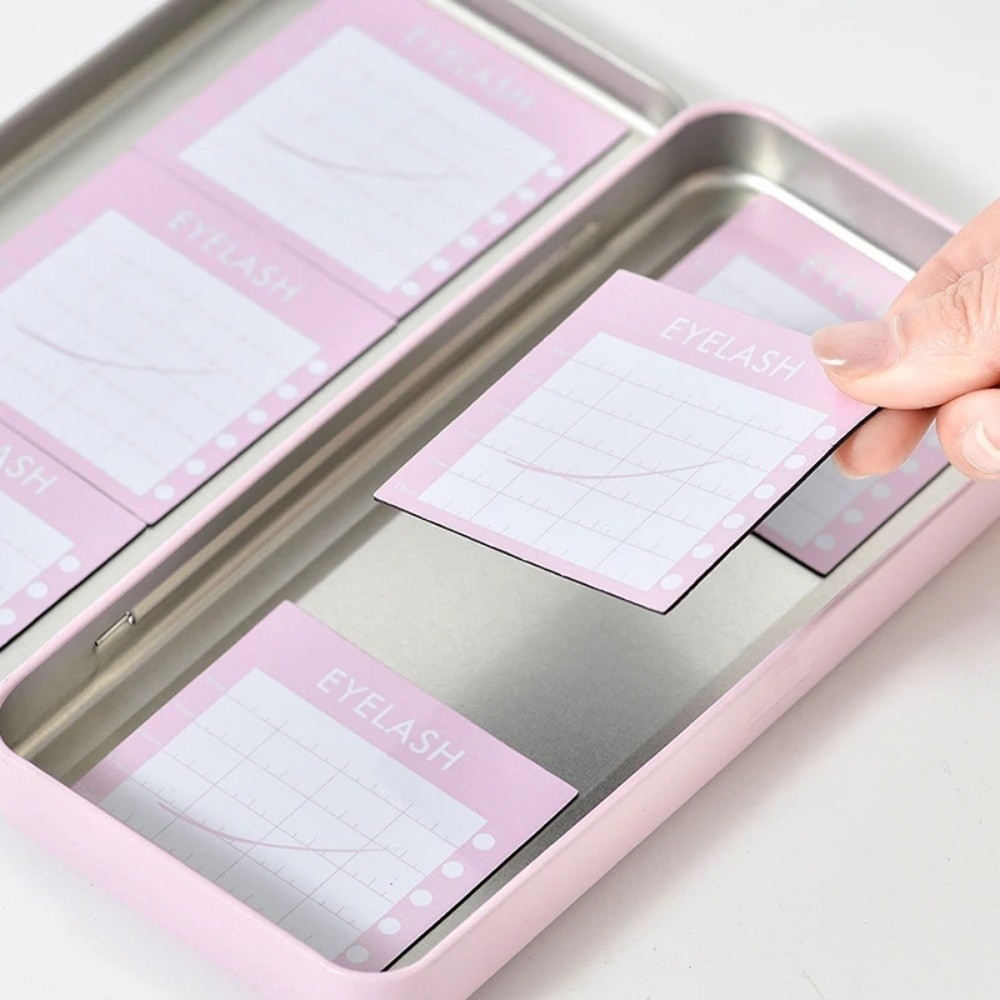 속눈썹 공간 절약을 위한 휴대용 자기 저장 상자 디스플 - Lash Tile Palette 리뷰 및 가격