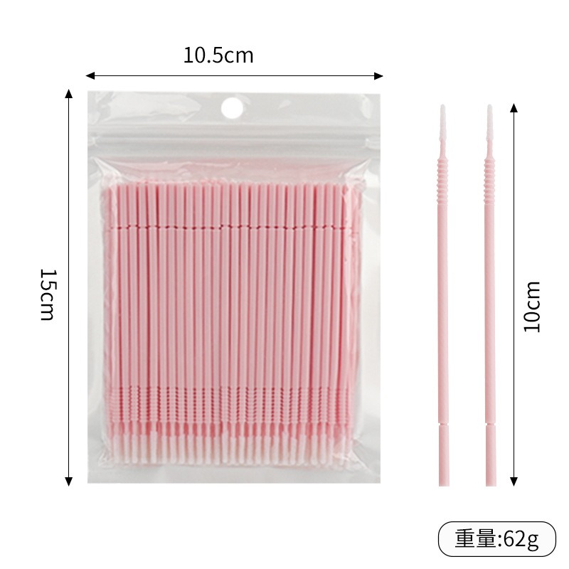 500개 속눈썹 연장 클리닝 면봉 긴/짧은 팁 속눈썹  - Eyelash Extension Usa 리뷰 및 가격