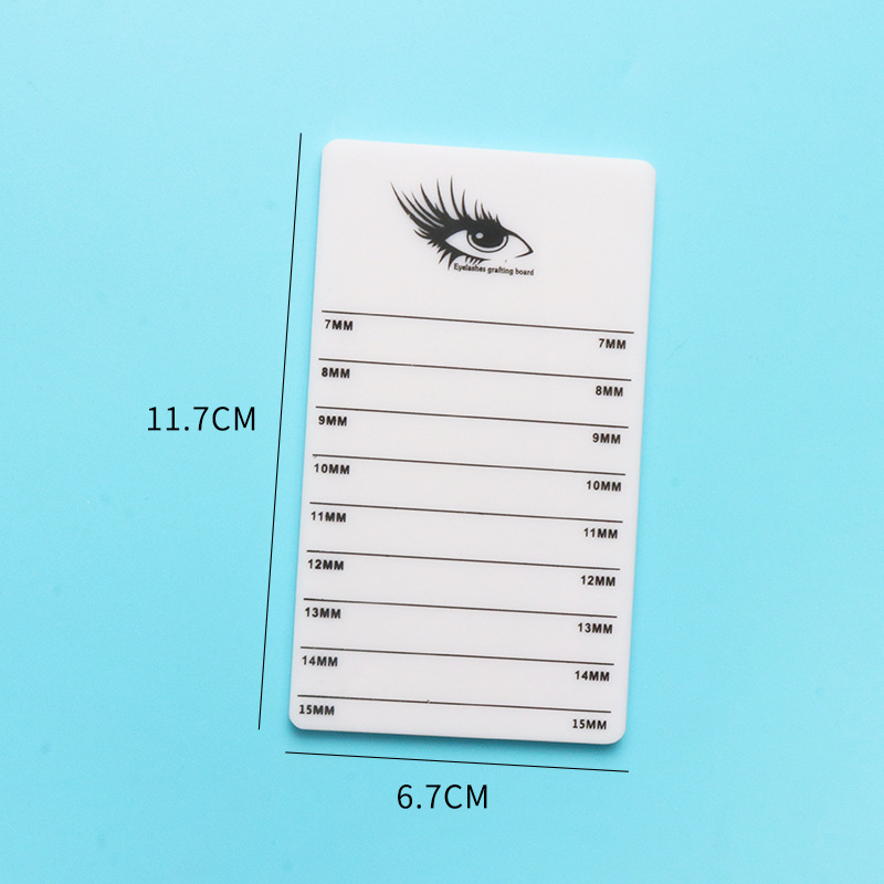 가짜 속눈썹 트레이 스트립 스탠드 개별 속눈썹 연장 디 - Lash Tile Palette 리뷰 및 가격