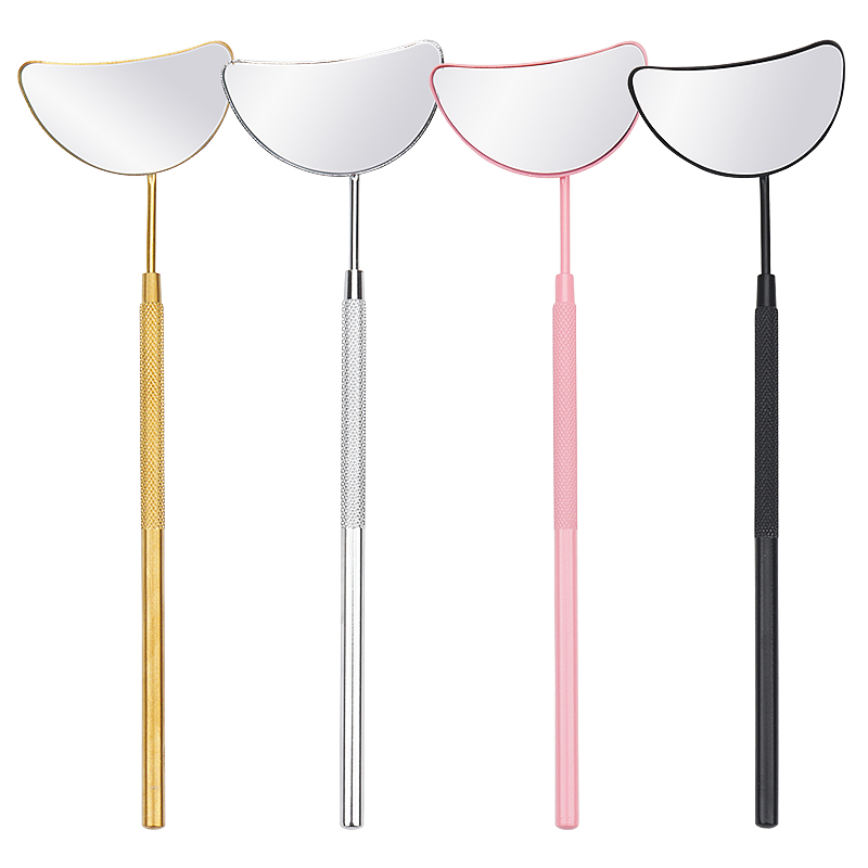 1pcs 속눈썹 연장 거울 달 모양의 분리형 스테인레스 - Eyelash Extension Usa 리뷰 및 가격