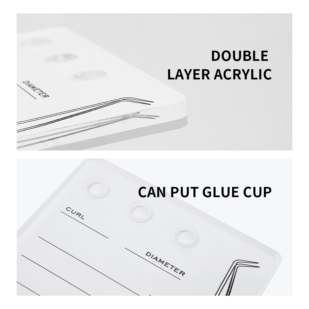 GAHAMACA 개별 속눈썹 태블릿 팔레트, 아크릴 속 - Lash Tile Palette 리뷰 및 가격