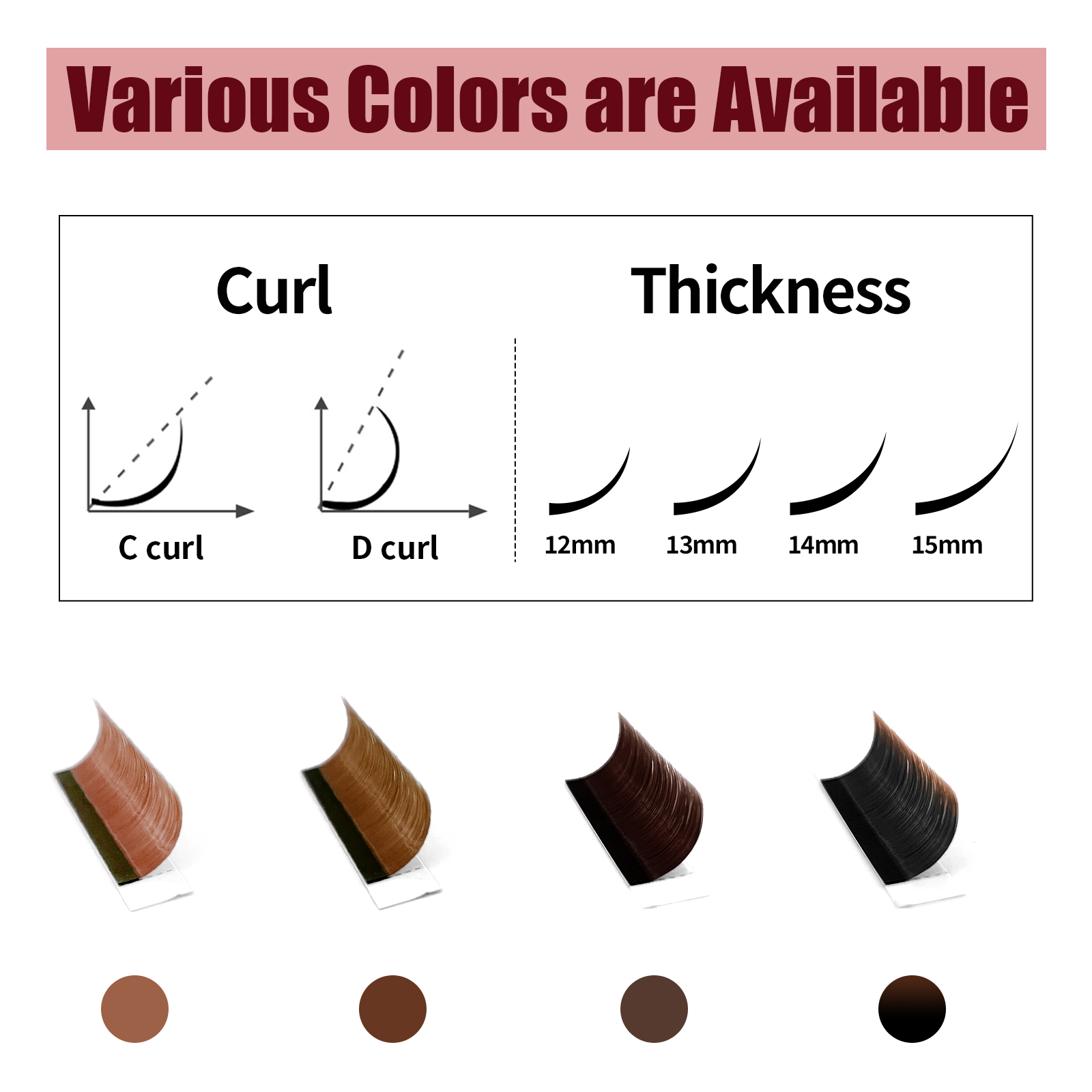 아보니 4컬러 맥스 래쉬 트레이 컬러드 클래식 속눈썹  - Lash Tile Palette 리뷰 및 가격