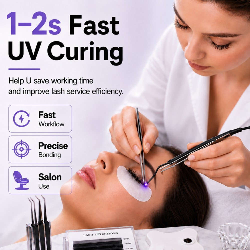 미니 UV LED 핀셋 라이트 1초 빠른 경화 라이트  - Eyelash Extension Led 리뷰 및 가격