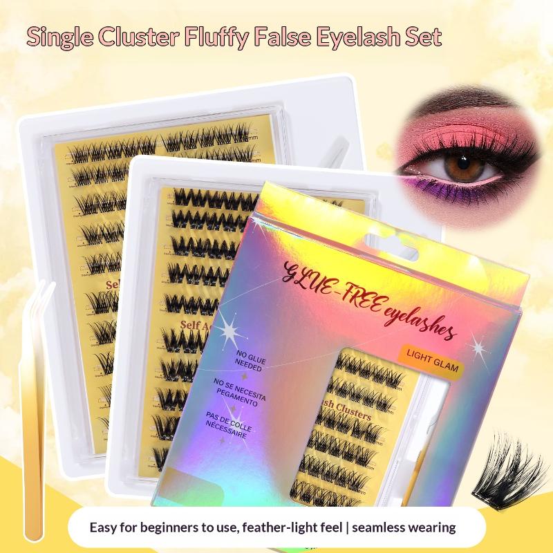 새로운 DIY 속눈썹 연장 키트 글루 프리 개별 속눈썹 - Eyelash Extension Usa 리뷰 및 가격