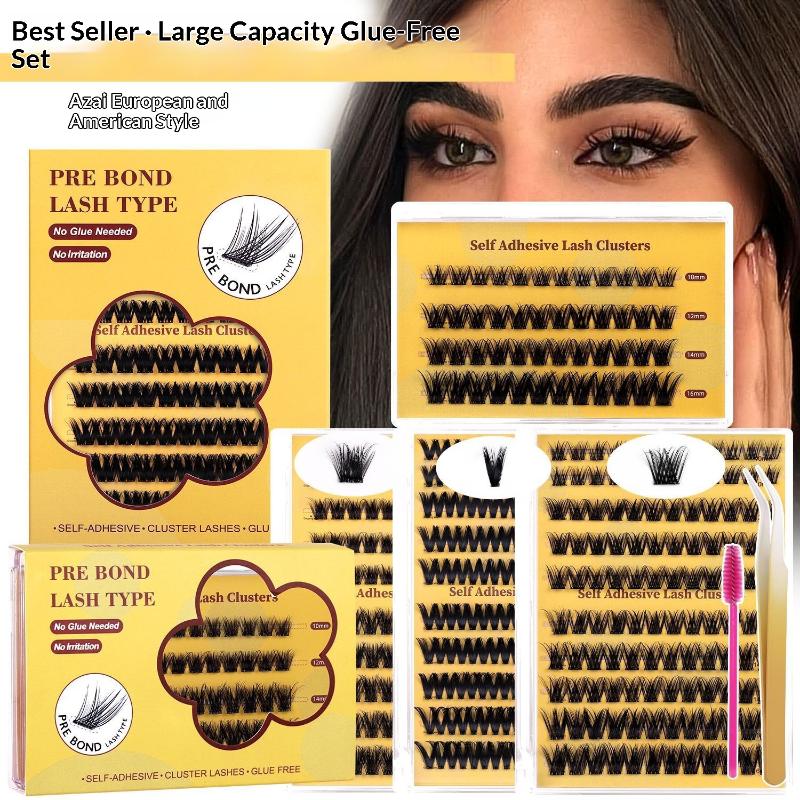 새로운 DIY 속눈썹 연장 키트 글루 프리 개별 속눈썹 - Eyelash Extension Usa 리뷰 및 가격