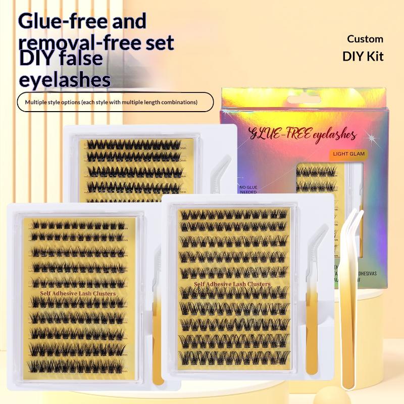 새로운 DIY 속눈썹 연장 키트 글루 프리 개별 속눈썹 - Eyelash Extension Usa 리뷰 및 가격