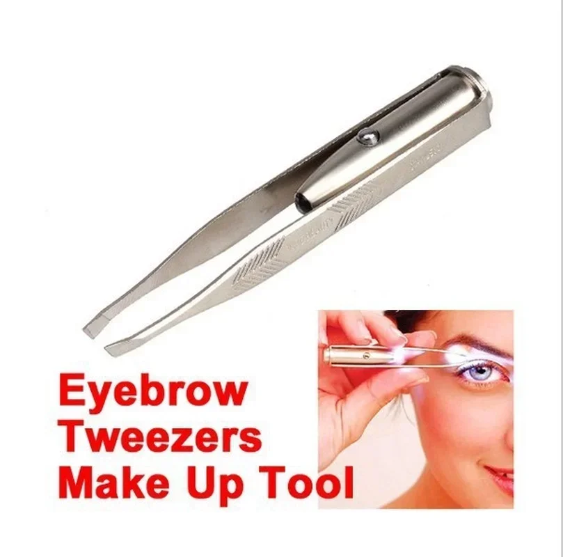 1/3Pcs Led 눈썹 핀셋 스테인레스 스틸 얼굴 눈 - Eyelash Extension Led 리뷰 및 가격