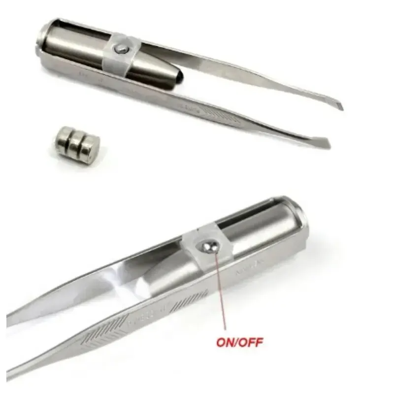 1/2pcs LED 빛으로 눈썹 족집게 스마트 디자인  - Eyelash Extension Led 리뷰 및 가격