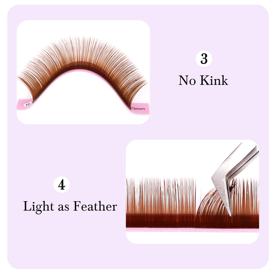 다크 브라운 속눈썹 연장 0.05 0.07mm 라이트  - Lash Tile Palette 리뷰 및 가격