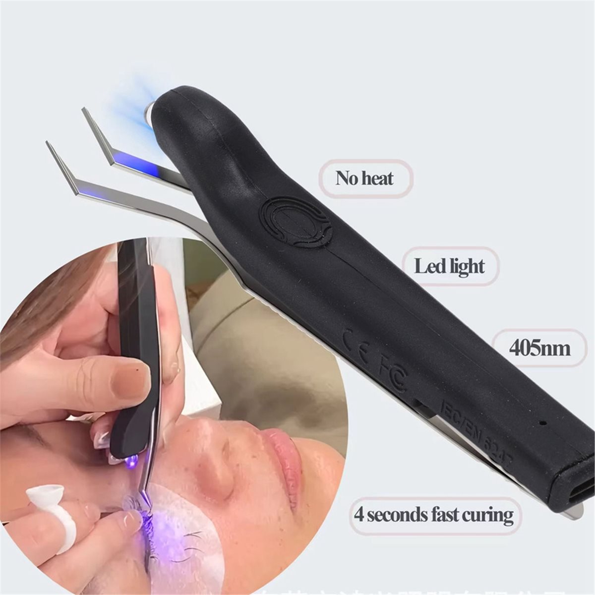 유용한 UV 충전식 핀셋(속눈썹 연장용) 및 네일아트  - Eyelash Extension Led 리뷰 및 가격
