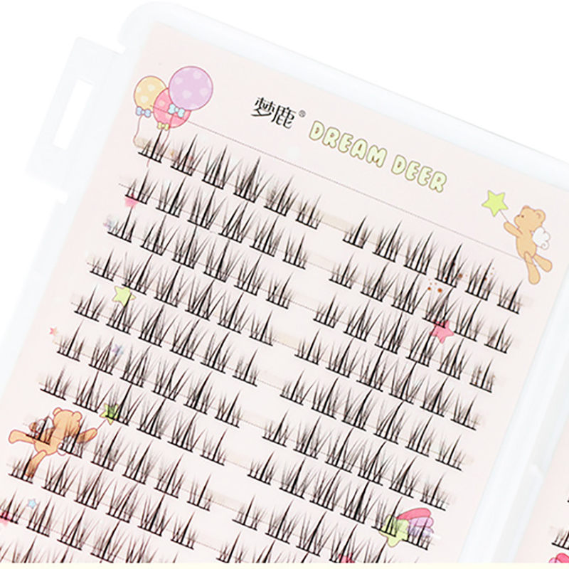 32 행 만화 속눈썹 속눈썹 책 고품질 클러스터 속눈썹 - Eyelash Extension For Men 리뷰 및 가격