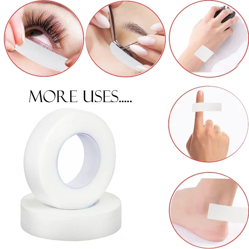 투명한 미세공기 통기성 원단 속눈썹 테이프 9M 10야 - Eyelash Extension Usa 리뷰 및 가격