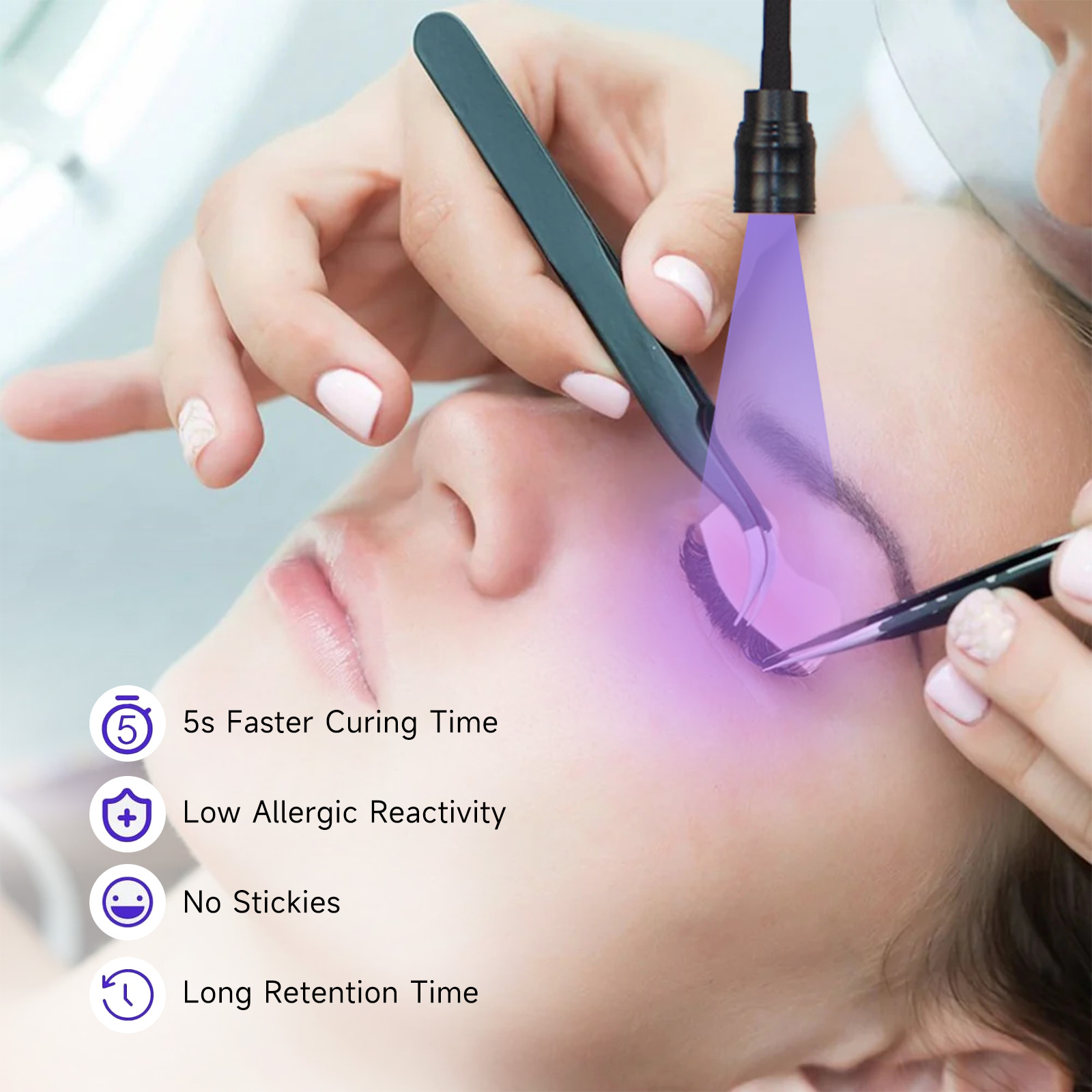LED 5W 속눈썹 라이트 플로어 스탠딩, 페달 스위치 - Eyelash Extension Led 리뷰 및 가격