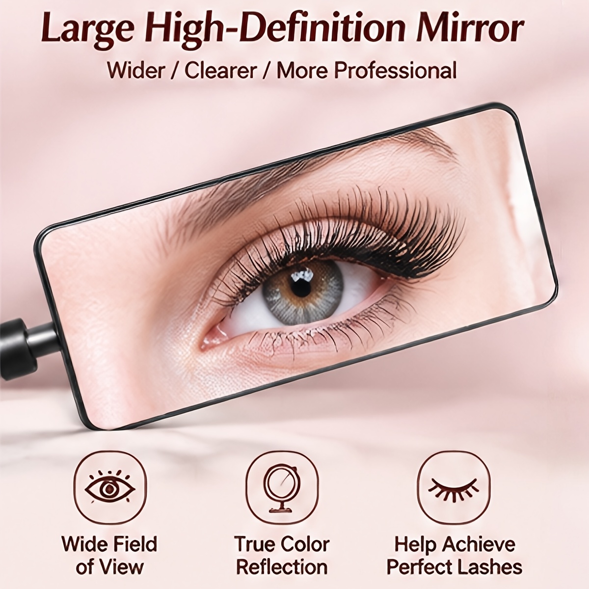 3종 전문 속눈썹 연장 미러 세트 HD 광각 뷰 속눈썹 - Lash Tile Palette 리뷰 및 가격