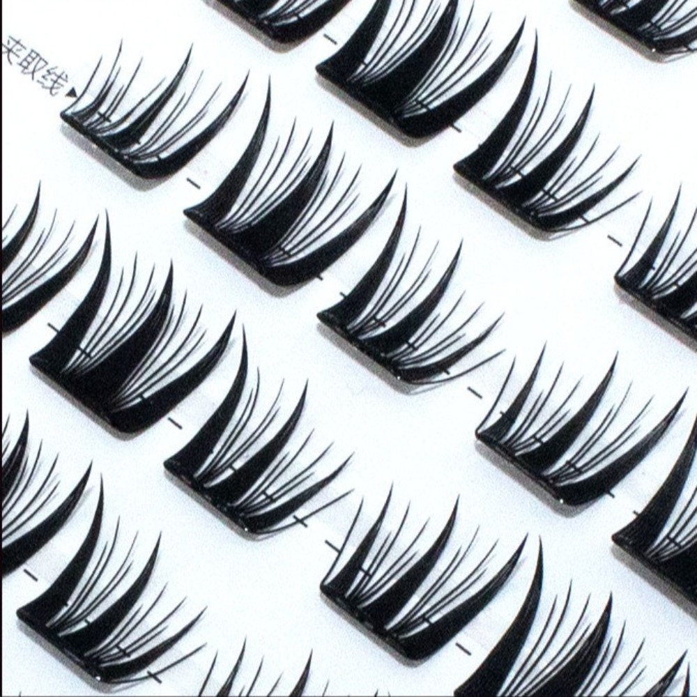 패션 플러피 노글루 인조 속눈썹 셀프 접착 내추럴 컬  - Eyelash Extension For Men 리뷰 및 가격