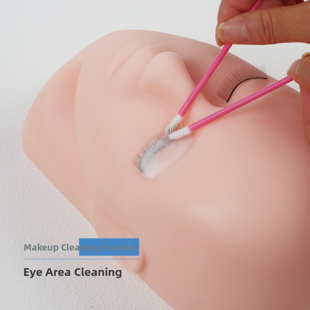 소프트 속눈썹 연장 연습 모델 재사용 가능 실리콘 인형 - Eyelash Extension For Men 리뷰 및 가격